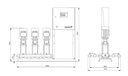 PRESSURE BOOSTER (Grundf. Hydro 1000 P CS 3 CR10-) 13m³h/61m