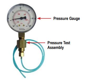 PRESSURE GAUGE (DeVilbiss PVO2D-601)