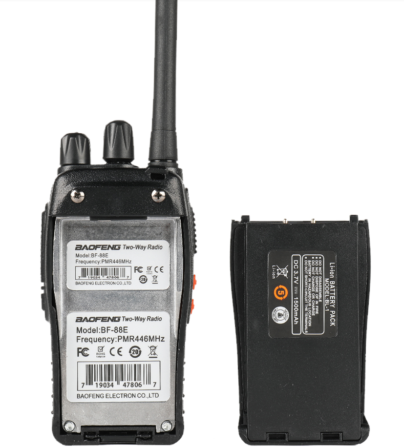 TRANSCEIVER w/o license (Baofeng BF-88E) set of 2