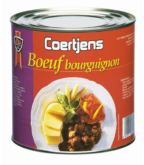 BOEUF BOURGUIGNON, 400g, tin