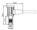 CONNECTING LEAD potential equalization, 6mm², 4m + 2 KBT6-EC