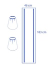 (C-arm) COMPLETE PROTECTION COVER 3 parts, s.u., sterile