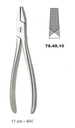 WIRE PLIERS, serrated jaws, 17 cm 76-45-10