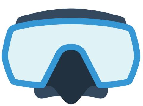 GOGGLES PANORAMIC, regular nose, indirect ventilation