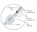 TUBE, ENDOTRACHEAL, s.u. + CONN., microcuff , Ø 3.5 mm