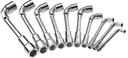 OPEN-SOCKET WRENCHES 12x6 90°, 8-19mm, 76.JN10 10pcs