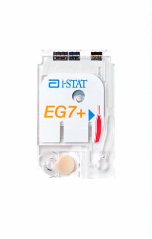 (clinical chem. i-STAT) CARTRIDGE EG7+ ref.03P76-25