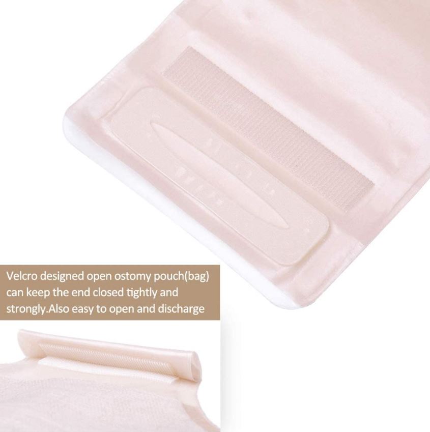 INTESTINAL OSTOMY BAG Ø 55mm, 780ml, drainable, transp.