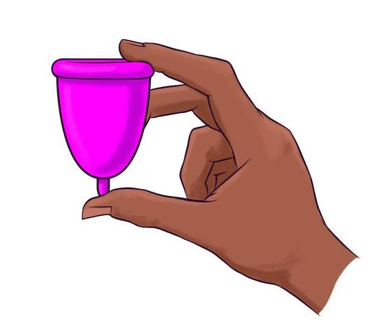 MENSTRUAL CUP, silicone, reusable, extra small