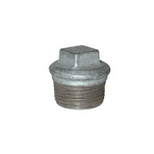 CAP threaded, cast iron, 1"¼, male