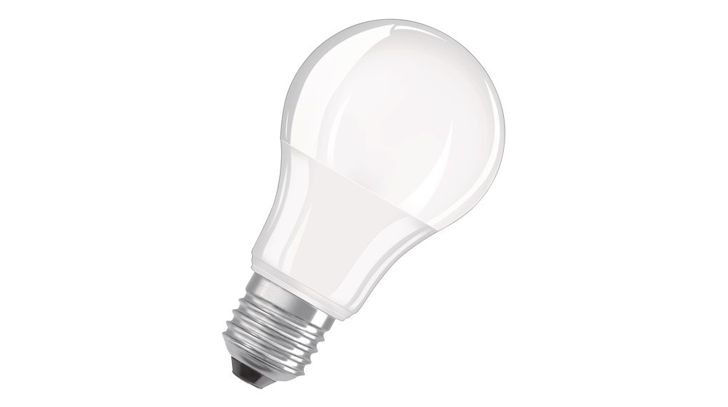 BULB LED E27, 5W/230V, 480lm/2200K, clear, non-dimmable