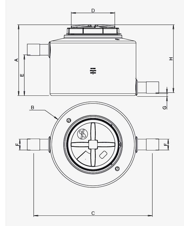 BAR SCREEN (Simop) PE, Ø100 mm, for blocking material >15mm