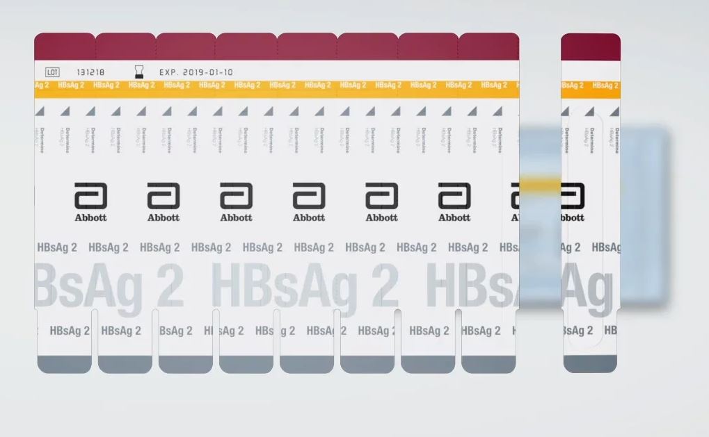 HEPATITIS B TEST HBsAg (Determine 2),ser/pl/wb,1 test 7D2943