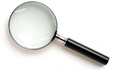 MAGNIFYING GLASS, diameter 7.5 cm