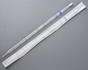 PIPETTE, plastic, graduated, cotton stopper, sterile 10 ml