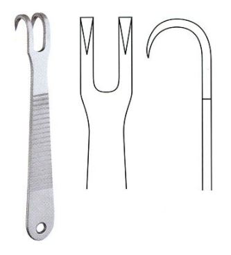 RETRACTOR, NASAL KILNER, sharp, 10 cm 67-20-05