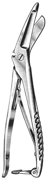 SHEARS, PLASTER + wire cutting notch, 21 cm 40-47-21