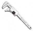 ADJUSTABLE WRENCH monkey, chromed, max 80mm, 375mm, 105.375