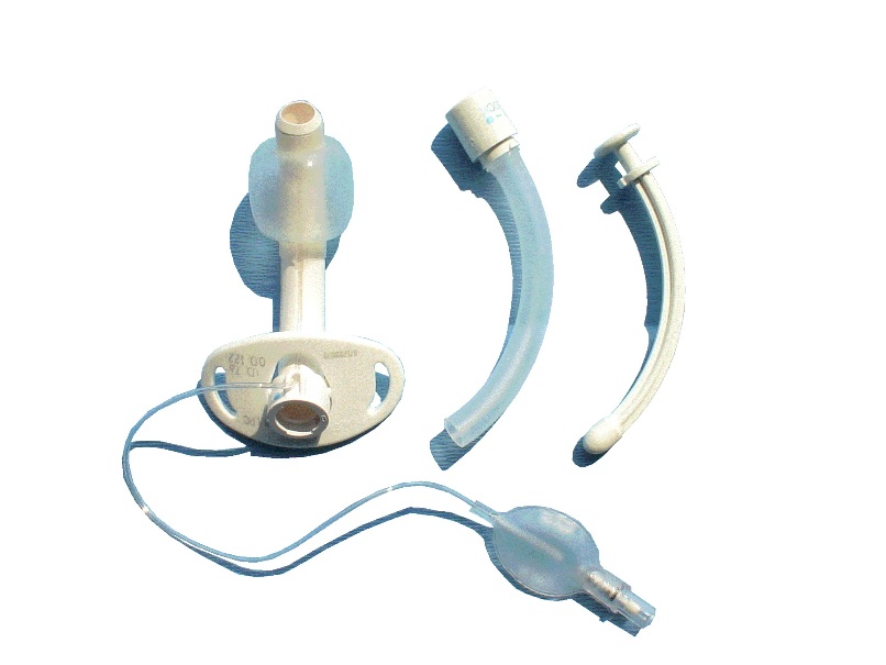 TRACHEOSTOMY TUBE, cuffed, int.tube, ster., ID 6.4mm