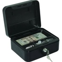 CASH BOX with key lock, ± 25x20x8cm