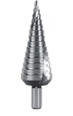 STEPPED DRILL BIT, ISO, Ø6.5-40.5mm, for steel, 678006