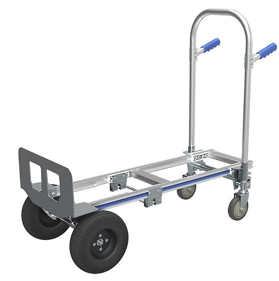 SACK-PLATFORM TROLLEY, 2 pos., 200kg, footplate 460x230mm