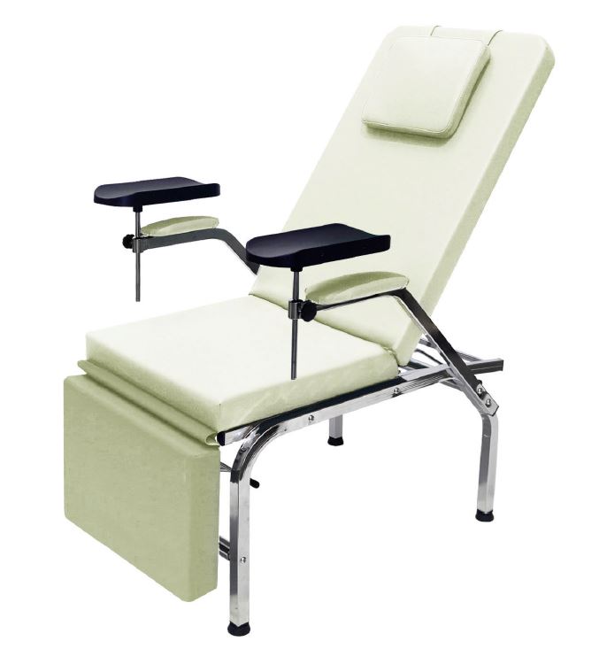 RECLINING CHAIR, mechanical, with armrest