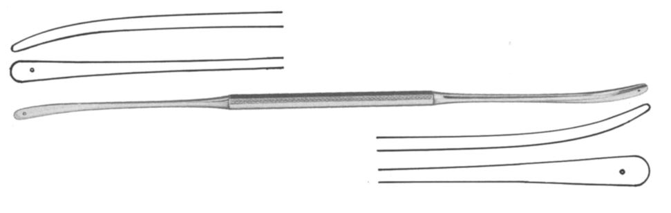 DISSECTOR, OLIVECRONA, 19.5 cm, 2+3 mm 70-36-01