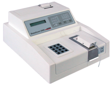 SPECTROPHOTOMETER (Humalyzer 2000), contr.temp. 110-230V