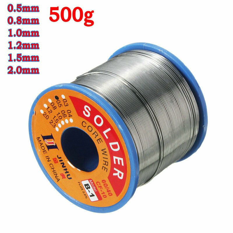 TIN SOLDER, Sn 60%, Ø2mm, 500g, roll