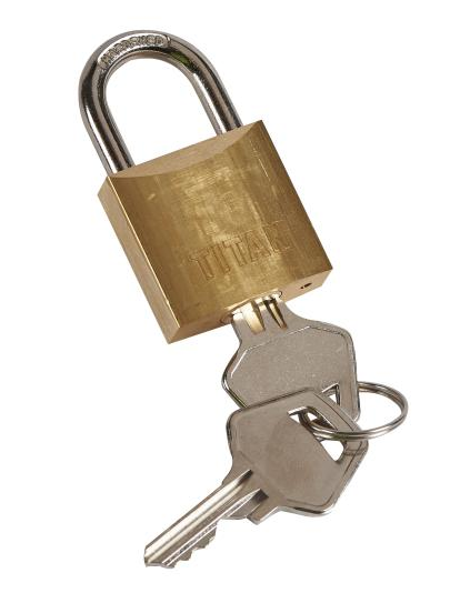 (DPX) PADLOCK (L-406313) Ø5mm, set of 3pcs