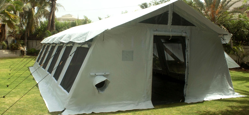 TENT multipurpose, 72m², 12x6m, plastic sheeting