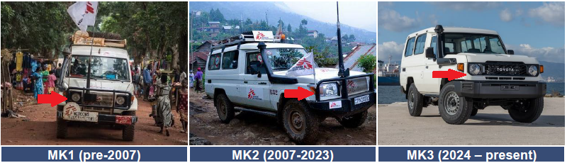 LANDCRUISER 4x4 (GDJ78, MK3) diesel LHD, sanitary transport