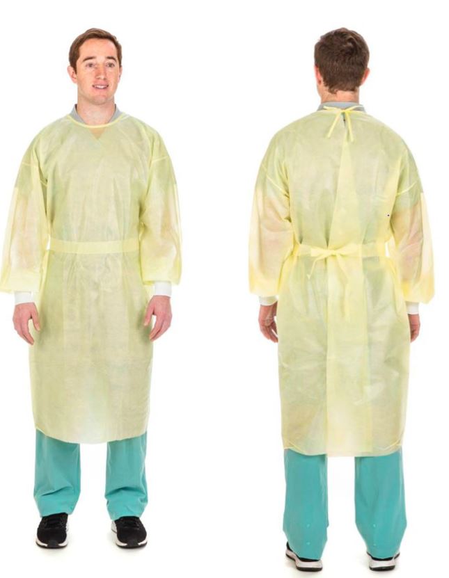 ISOLATION GOWN, s.u., non sterile