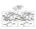 LOCK ASSY side window, RR, HZJ7#