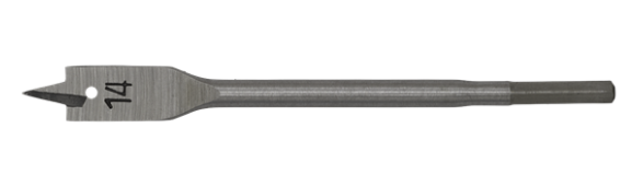 DRILL BIT flat, Ø14mm, for wood