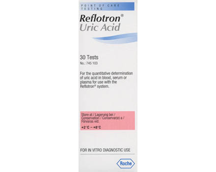 (clinical chem. Reflotron) URIC ACID, strip 10745103202