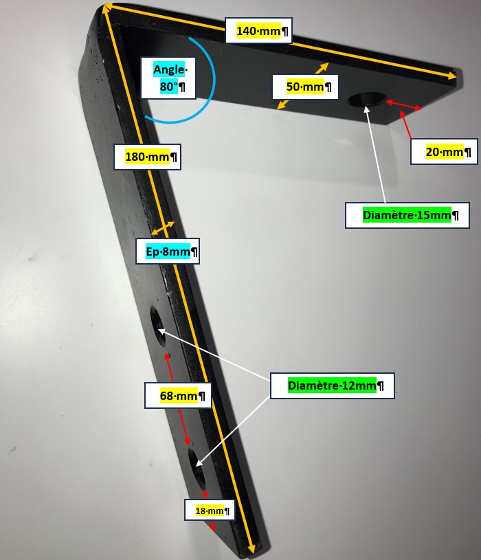 (Codan 3040) BRACKET ANTENNA, for SMART BAR