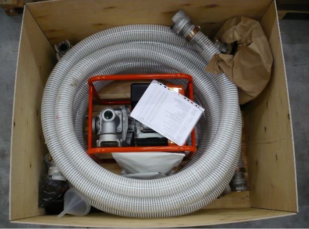 KIT, MOTOR PUMP, DIESEL, 62 m³/h max, 28 m max, 3"