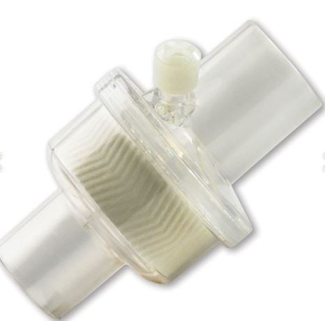 HME FILTER, BREATHING CIRCUIT, 22M/15F,  adult, s.u.