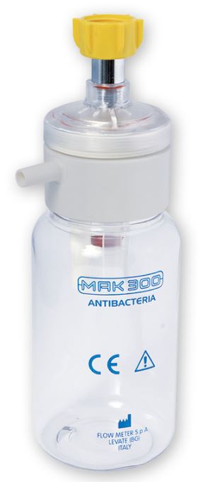 (surg. aspirator AS64R) SAFETY BOTTLE 300 ml + cap V21RPC03