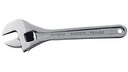 ADJUSTABLE WRENCH, chromed, 6", max 20mm, 155mm, 113A.6C