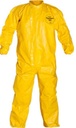 COVERALL, no hood, XXL (Tychem QC 125T)