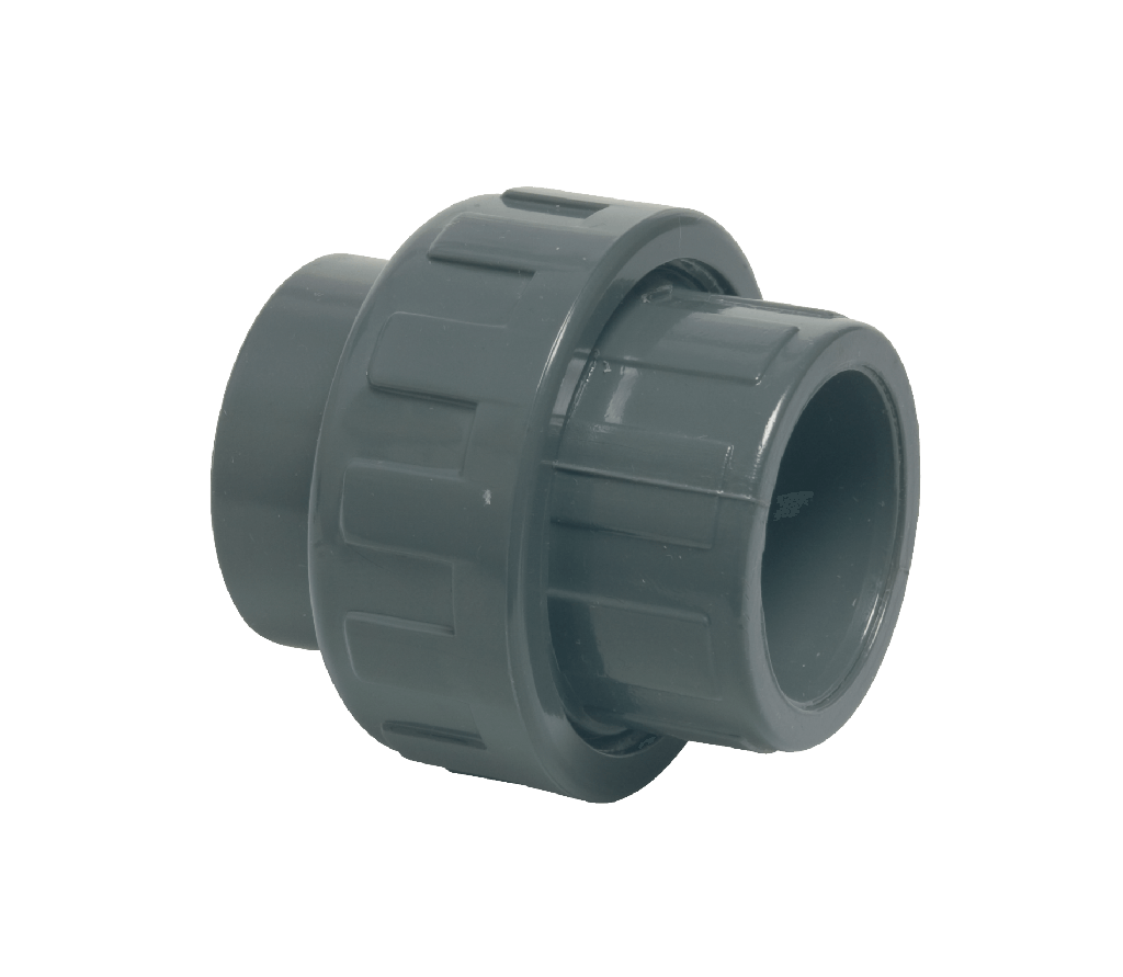 CONNECTOR COUPLING union, to glue, PVC, Ø 2"/50mm, FxF