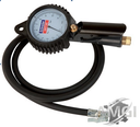 (compressor) PRESSURE GAUGE, bar+psi + quick coupling