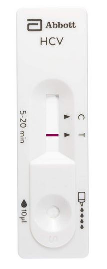 HEPATITIS C TEST, ser/pl/wb, 1 test (Bioline HCV 02FK16)