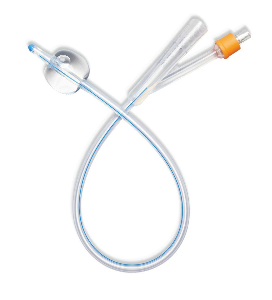 URINARY CATHETER, FOLEY 2 way, SI, baloon, ster, s.u., CH14