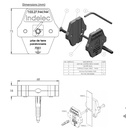 TEST CLAMP, for disconnecting from the earthing point