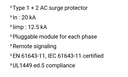 LIGHTNING-SURGE PROT T 1+2 (Citel DAC1-13S-31-275) 3P+N,Vac