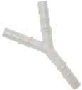 CONNECTOR, Y-shaped, ext. Ø 4 to 5 mm, autoclavable